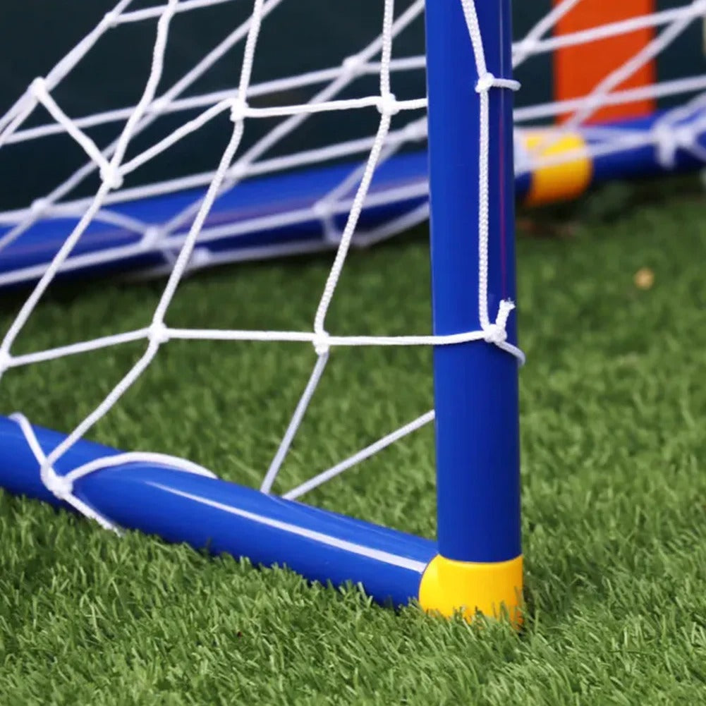 Giant Sports Toddler Soccer & Basketball Goal Set